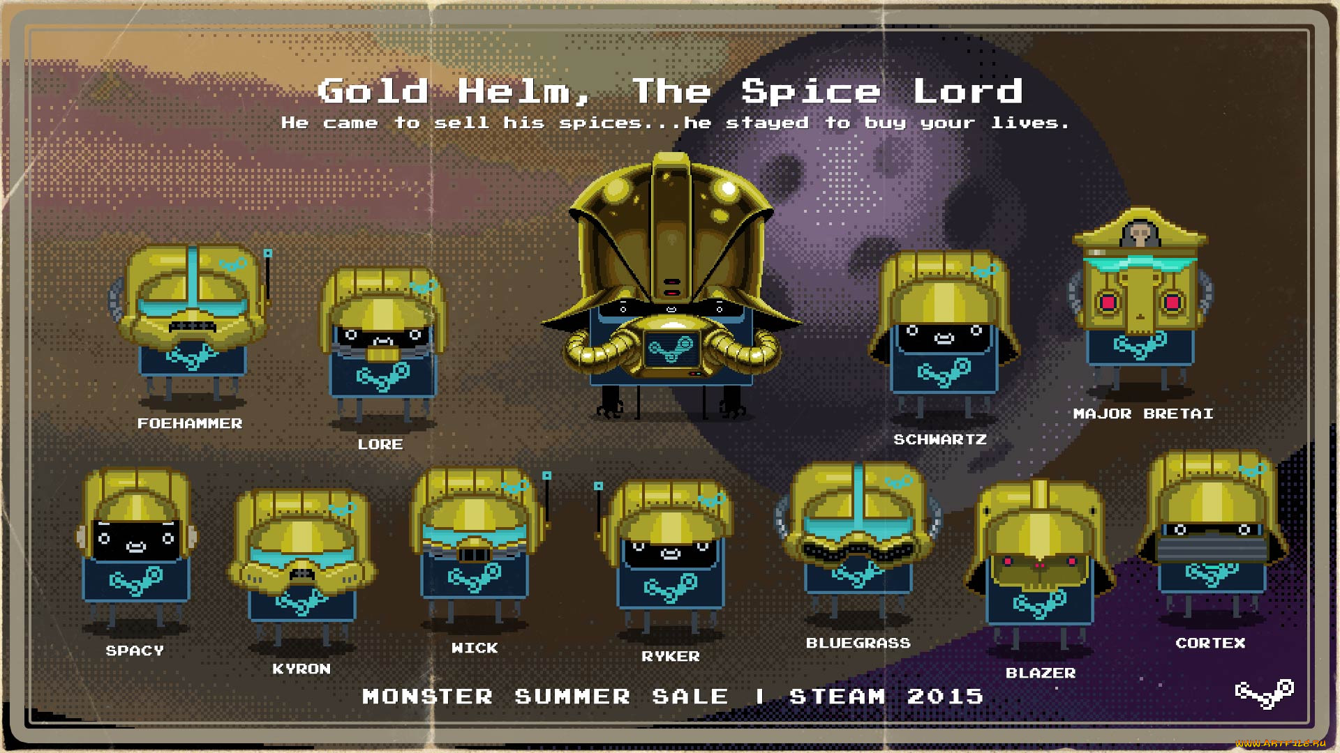 monster summer sale,  , ~~~~~~, , gold, helm, steam
